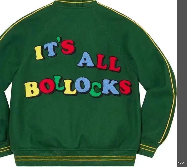 Jacket XL Jamie Black It's 21SS Varsity L Reid Green S Bollocks M All 1008
